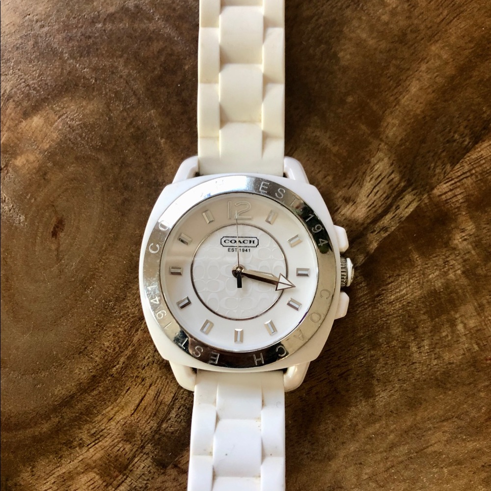 White COACH Watch!